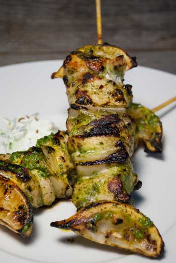Hariyali Chicken Kebab