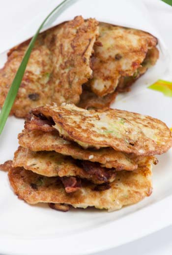 Cabbage Pancakes (Okonomiyaki)