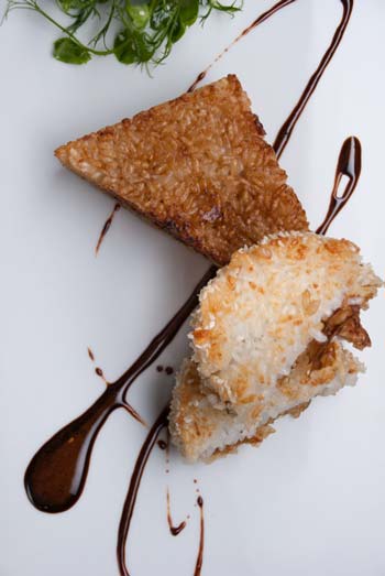 Yaki Onigiri (Grilled Rice Ball with Soy Sauce and Butter)