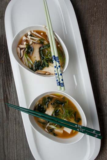 Japanese Mushroom Miso Soup